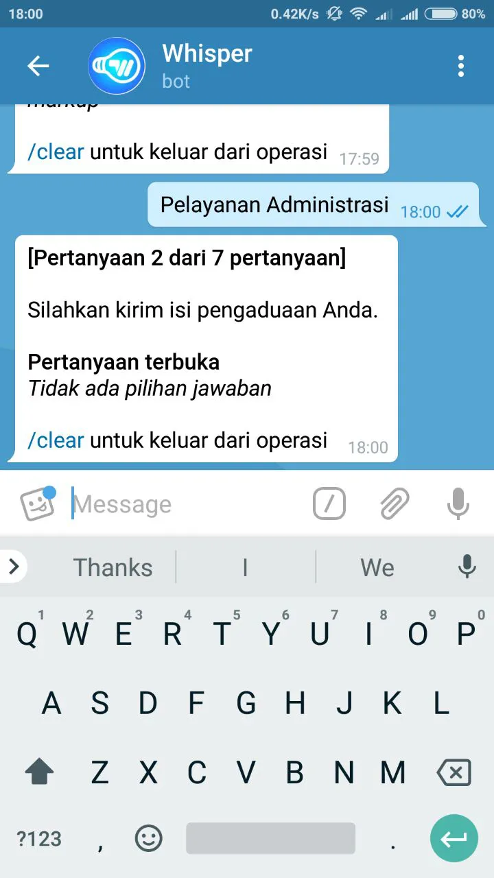 Whisper Screenshot 3