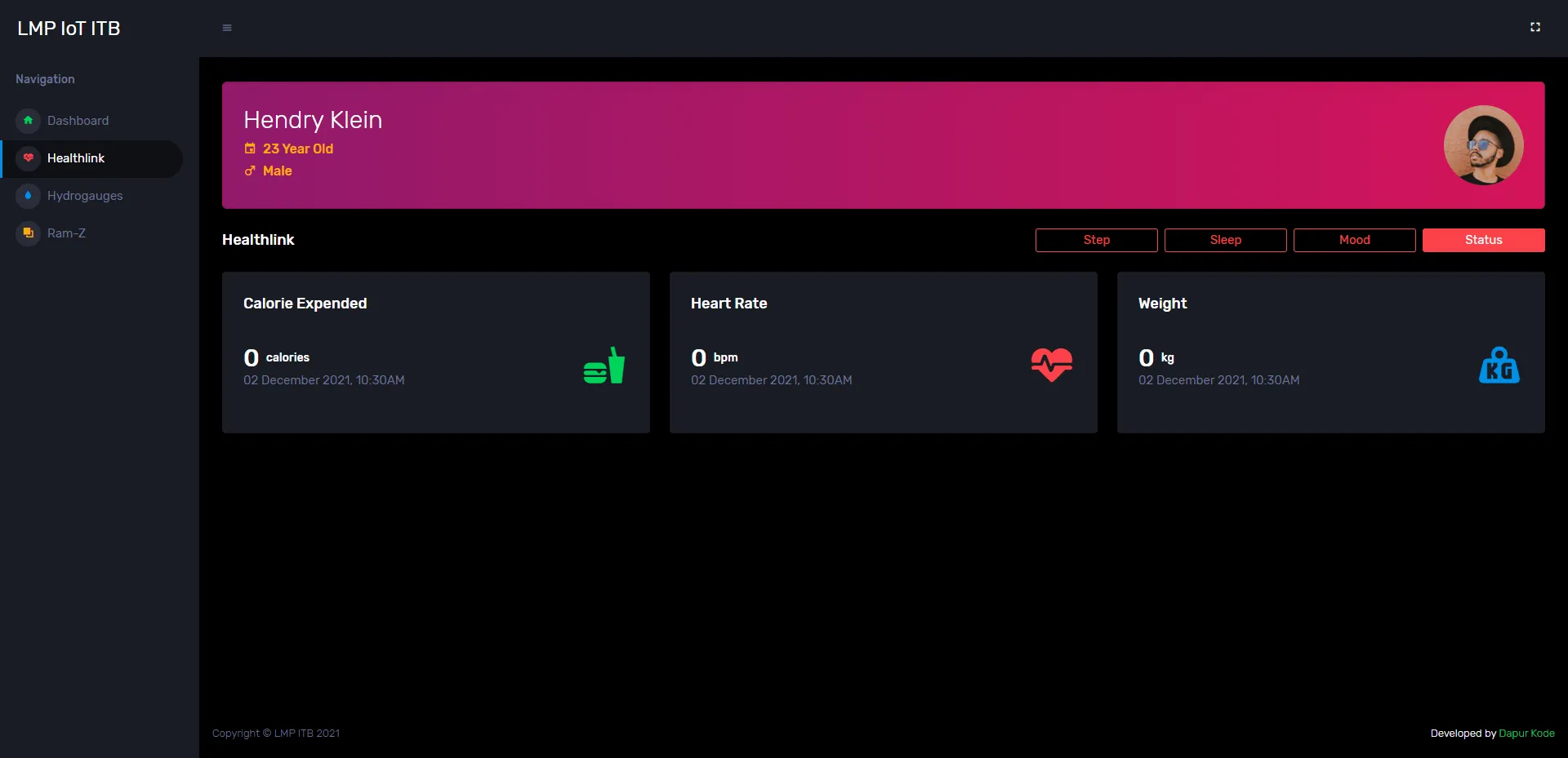 Telliframe Screenshot - HealthLink Module