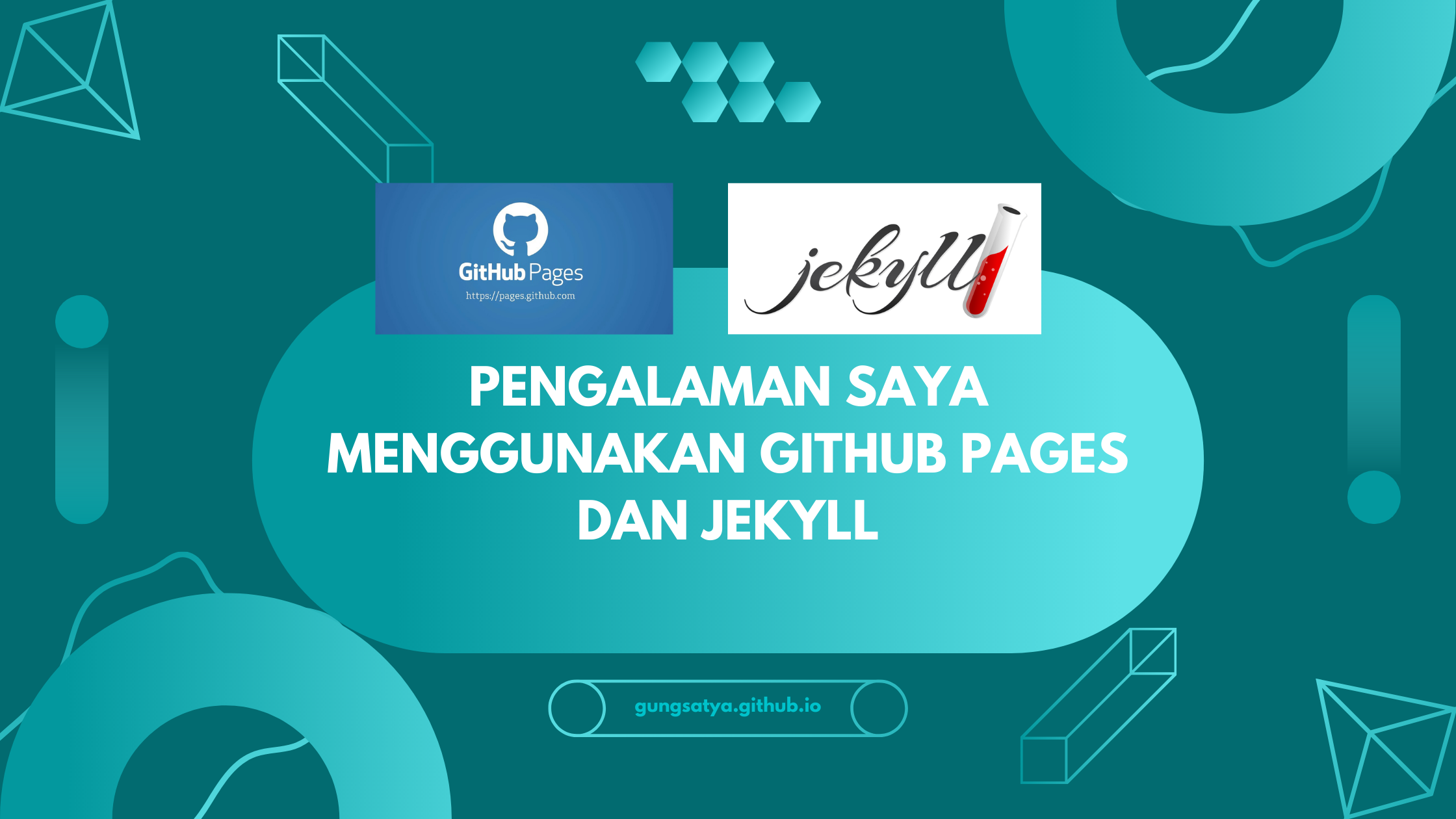 Logo Github Pages dan Jekyll